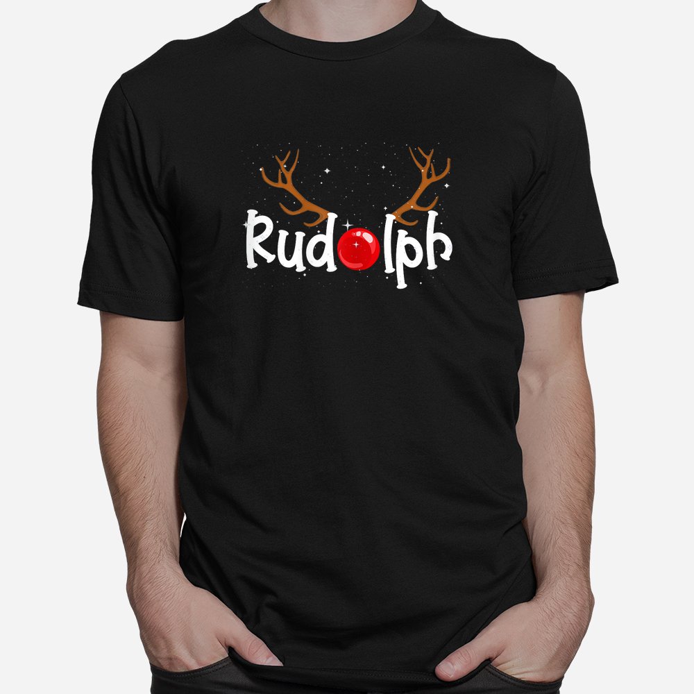Rudolph Red Nose Reindeer Christmas Shirt Rudolph Red Nose Reindeer Christmas Shirt