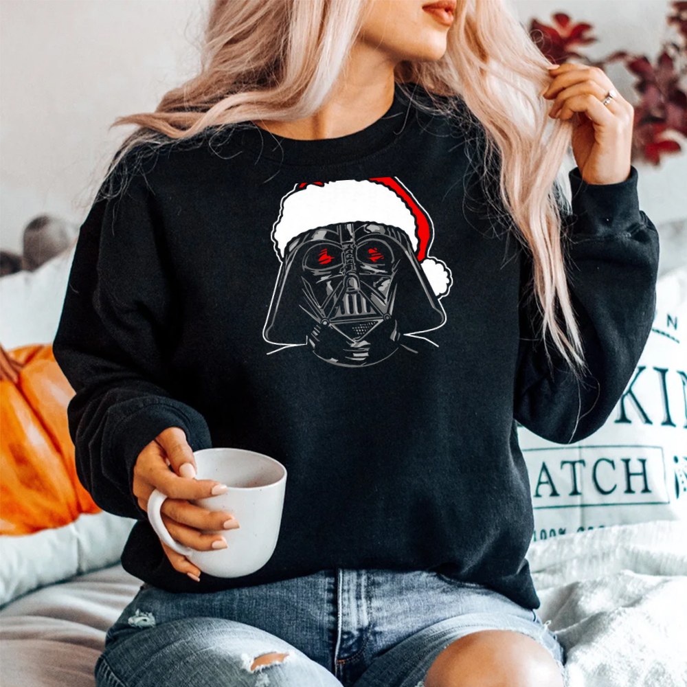 Santa Darth Vader Sketch Christmas Shirt Santa Darth Vader Sketch Christmas Shirt