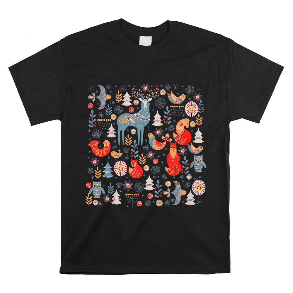 Scandinavian Christmas Funny Norwegian Folk Family Christmas Shirt Scandinavian Christmas Funny Norwegian Folk Family Christmas Shirt