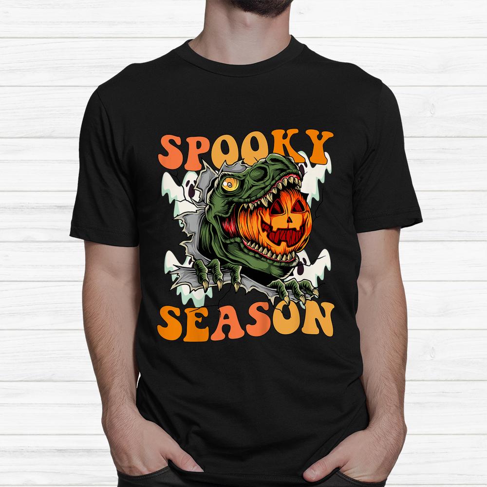 Scary Dinosaur Pumpkin Spooky Season Halloween Shirt Scary Dinosaur Pumpkin Spooky Season Halloween Shirt