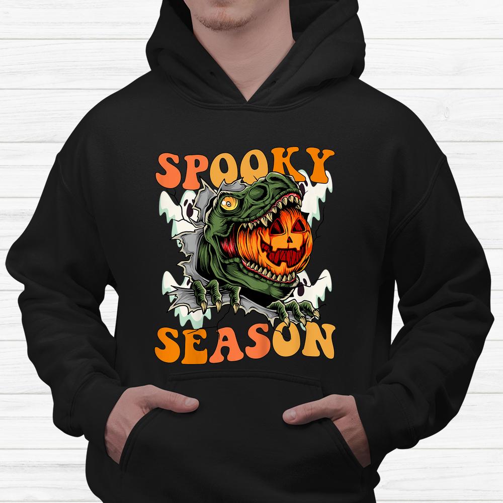 Scary Dinosaur Pumpkin Spooky Season Halloween Shirt Scary Dinosaur Pumpkin Spooky Season Halloween Shirt