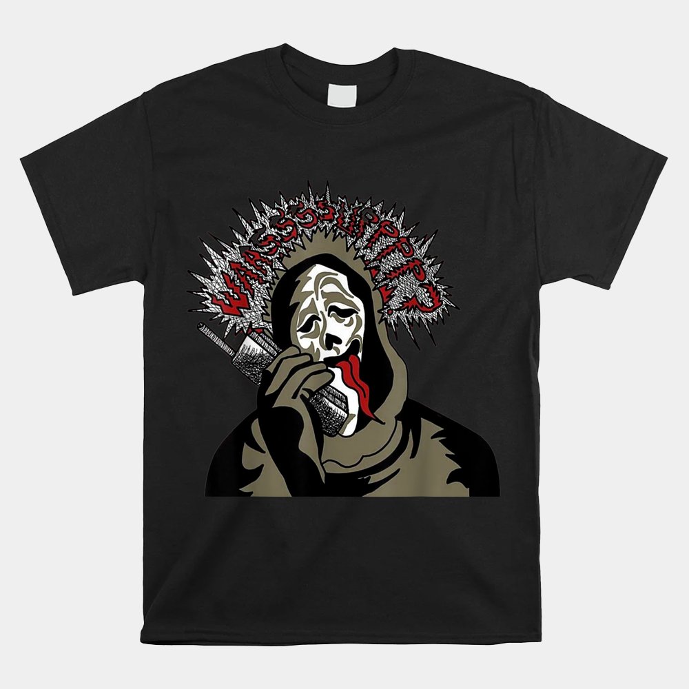 Scary Halloween Funny Ghost Face Shirt Scary Halloween Funny Ghost Face Shirt