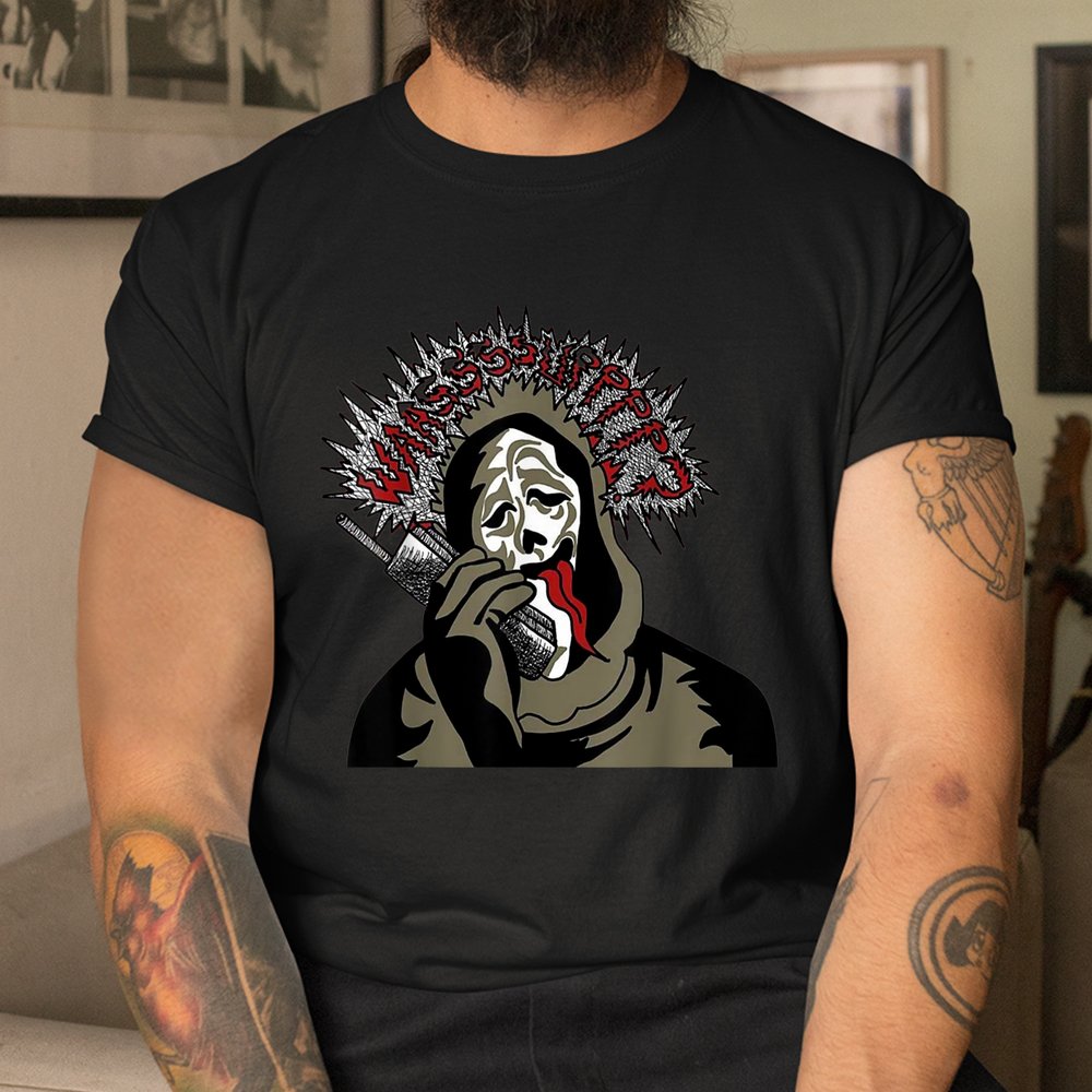 Scary Halloween Funny Ghost Face Shirt Scary Halloween Funny Ghost Face Shirt