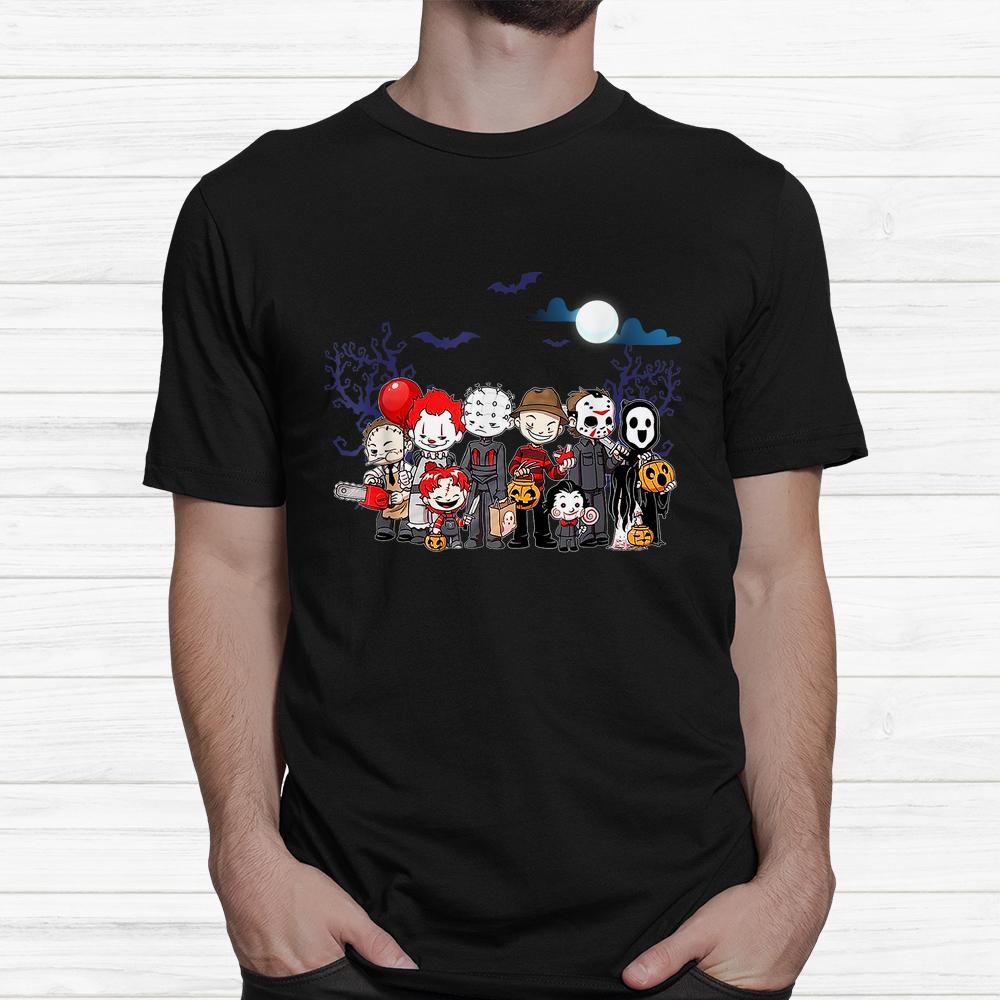 Scary Horror Movies Clubhouse Family Halloween Shirt Scary Horror Movies Clubhouse Family Halloween Shirt