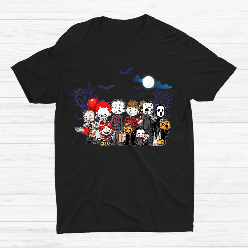 Scary Horror Movies Clubhouse Family Halloween Shirt Scary Horror Movies Clubhouse Family Halloween Shirt