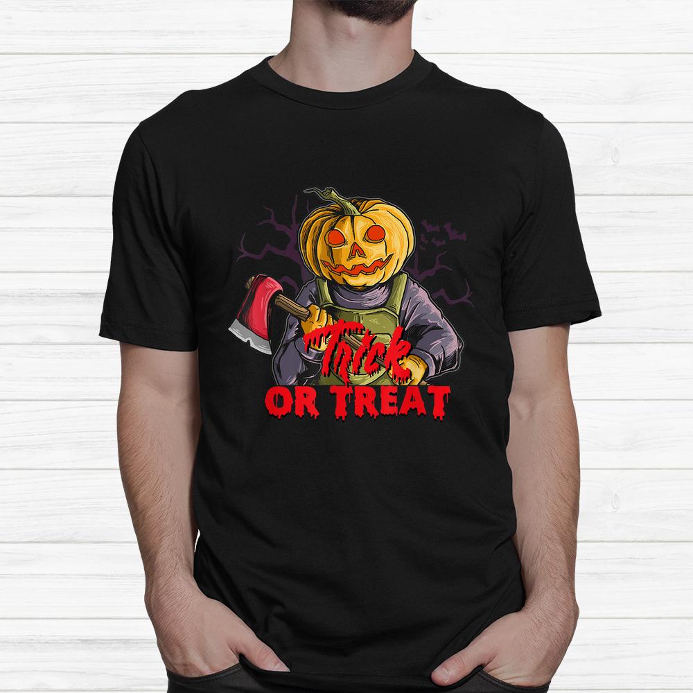 Scary Spooky Halloween Smiling Pumpkin Shirt Scary Spooky Halloween Smiling Pumpkin Shirt