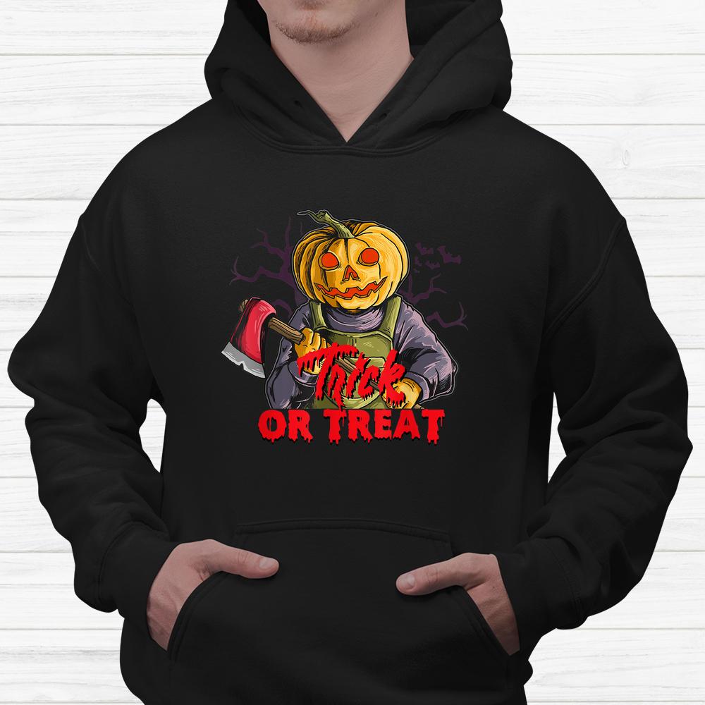 Scary Spooky Halloween Smiling Pumpkin Shirt Scary Spooky Halloween Smiling Pumpkin Shirt