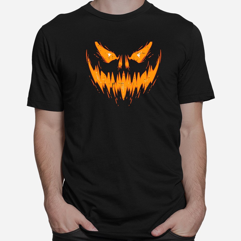 Scary Spooky Jack O Lantern Face Pumpkin Halloween Shirt Scary Spooky Jack O Lantern Face Pumpkin Halloween Shirt