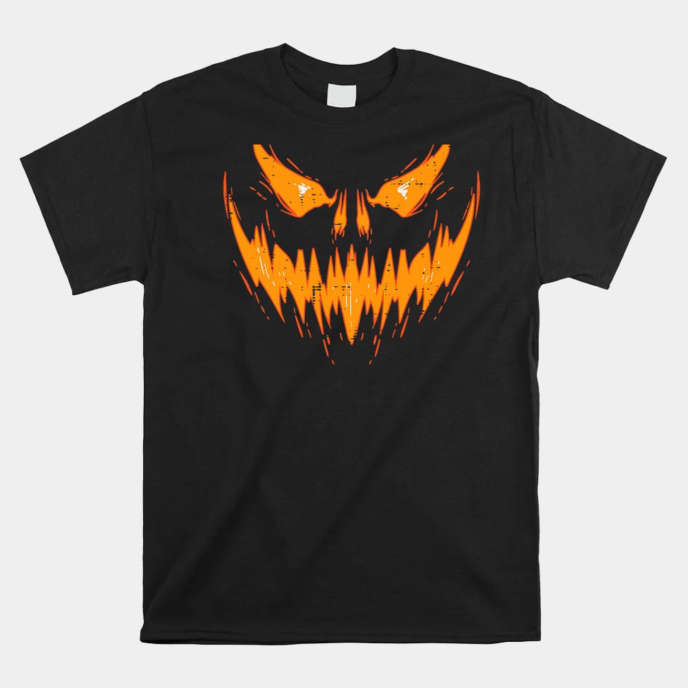 Scary Spooky Jack O Lantern Face Pumpkin Halloween Shirt Scary Spooky Jack O Lantern Face Pumpkin Halloween Shirt