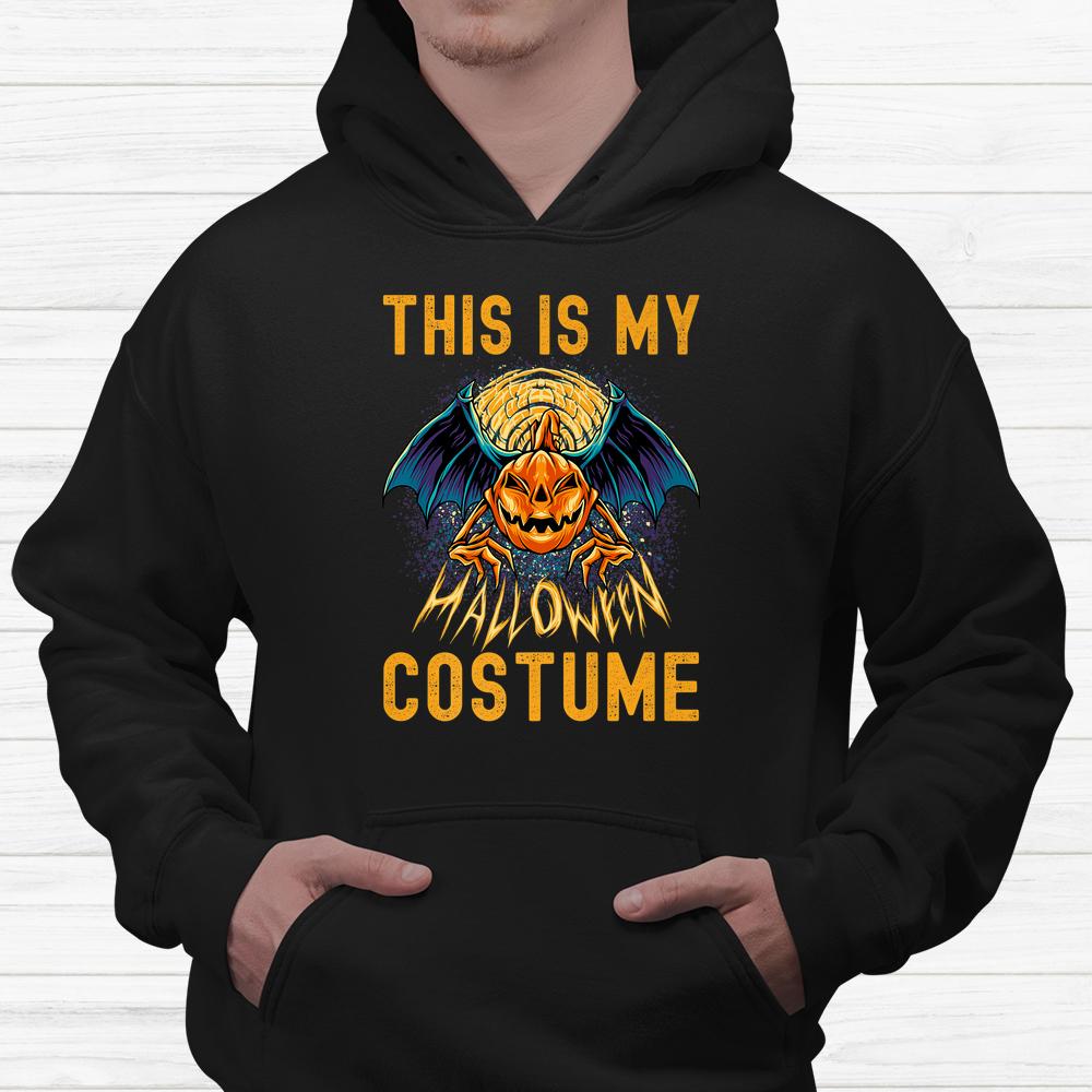 Scary This Is My Halloween Costume Pumpkin Bat Jackolantern Shirt Scary This Is My Halloween Costume Pumpkin Bat Jackolantern Shirt