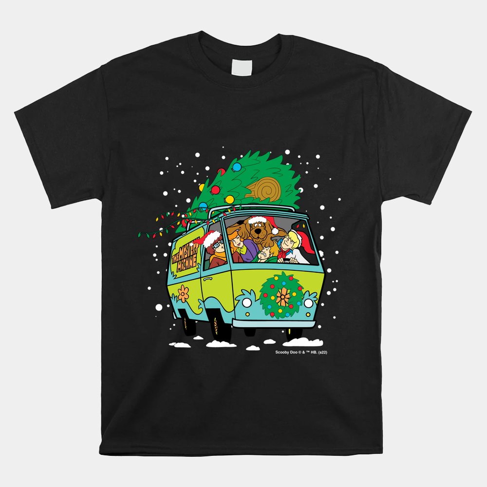 Scooby Doo Christmas Mystery Machine Shirt Scooby Doo Christmas Mystery Machine Shirt