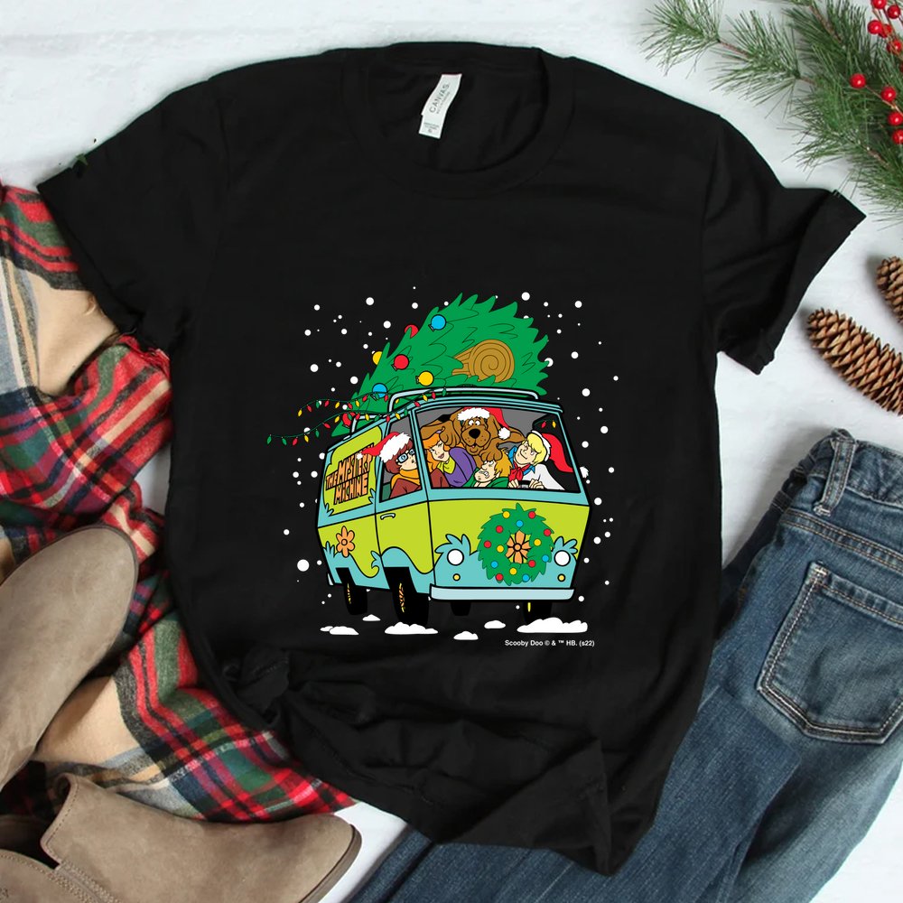 Scooby Doo Christmas Mystery Machine Shirt Scooby Doo Christmas Mystery Machine Shirt