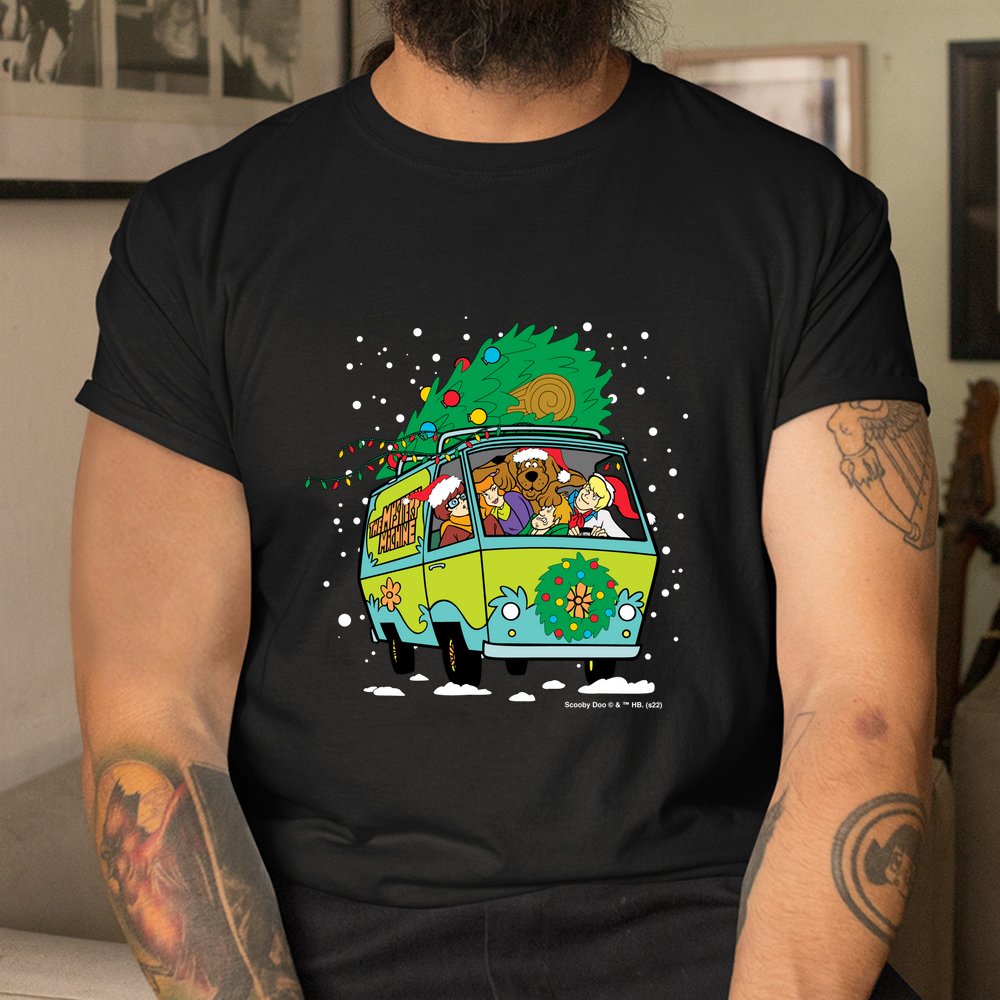 Scooby Doo Christmas Mystery Machine Shirt Scooby Doo Christmas Mystery Machine Shirt