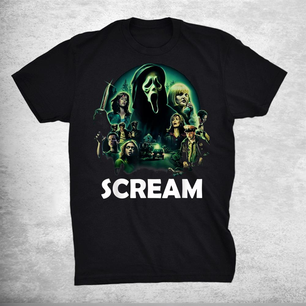 Scream Ghostface Creepy Halloween 80s Horror Movie Classic Shirt Scream Ghostface Creepy Halloween 80s Horror Movie Classic Shirt