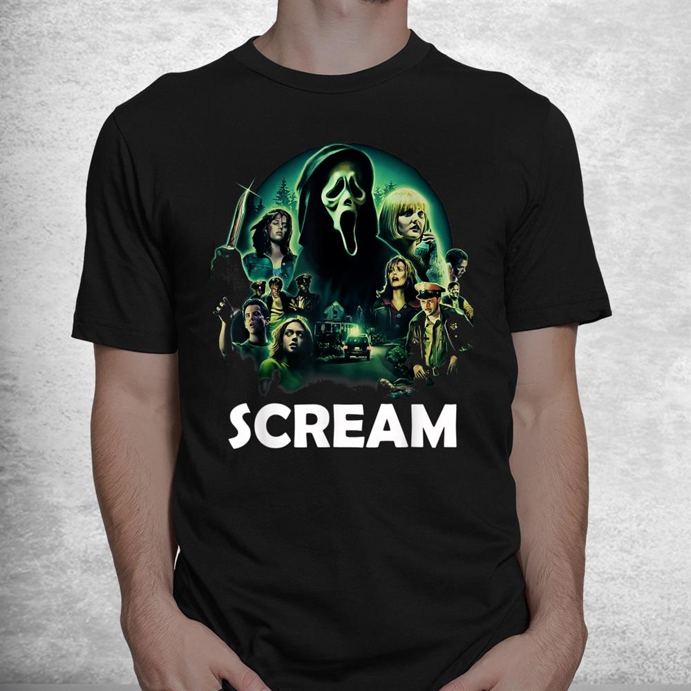 Scream Ghostface Creepy Halloween 80s Horror Movie Classic Shirt Scream Ghostface Creepy Halloween 80s Horror Movie Classic Shirt