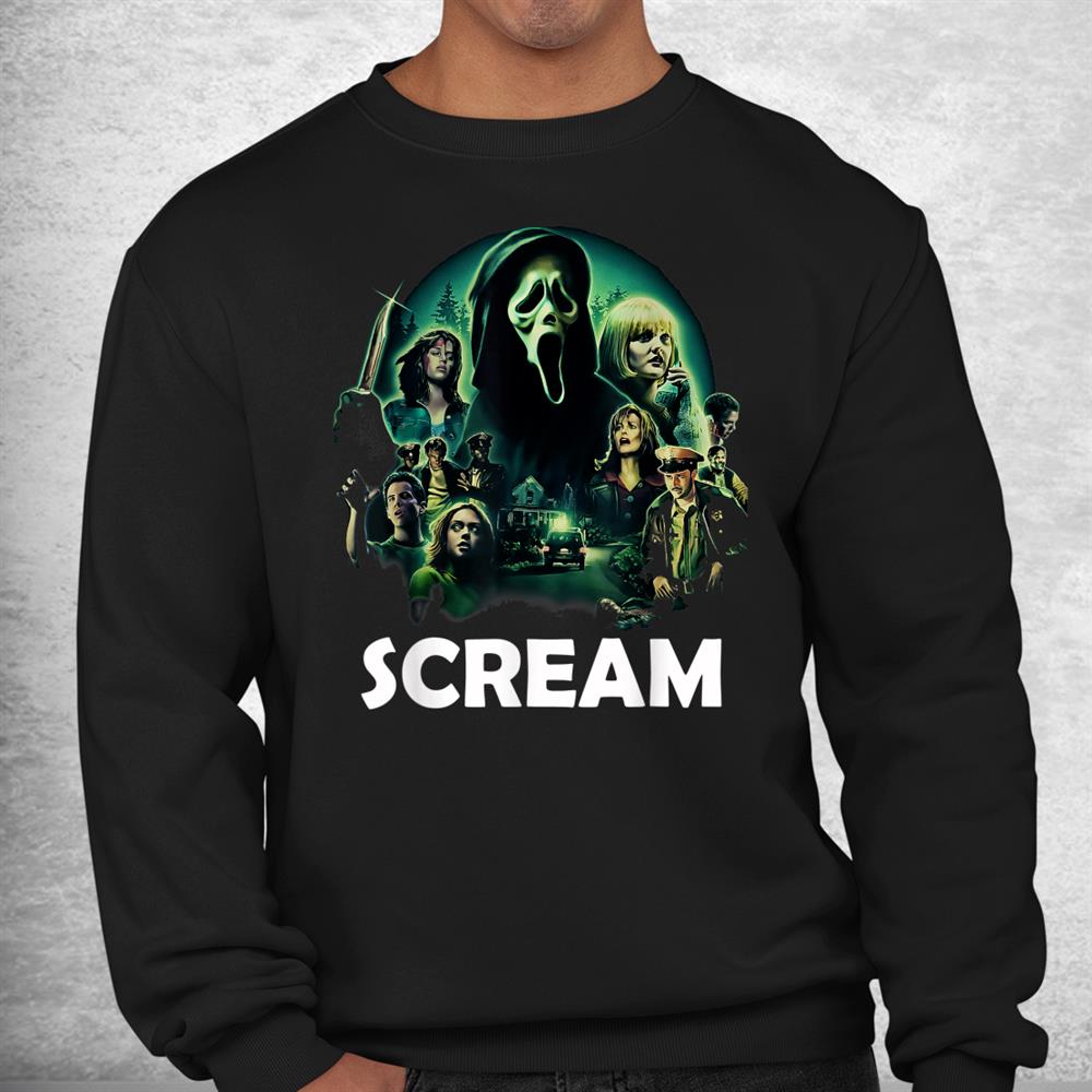 Scream Ghostface Creepy Halloween 80s Horror Movie Classic Shirt Scream Ghostface Creepy Halloween 80s Horror Movie Classic Shirt