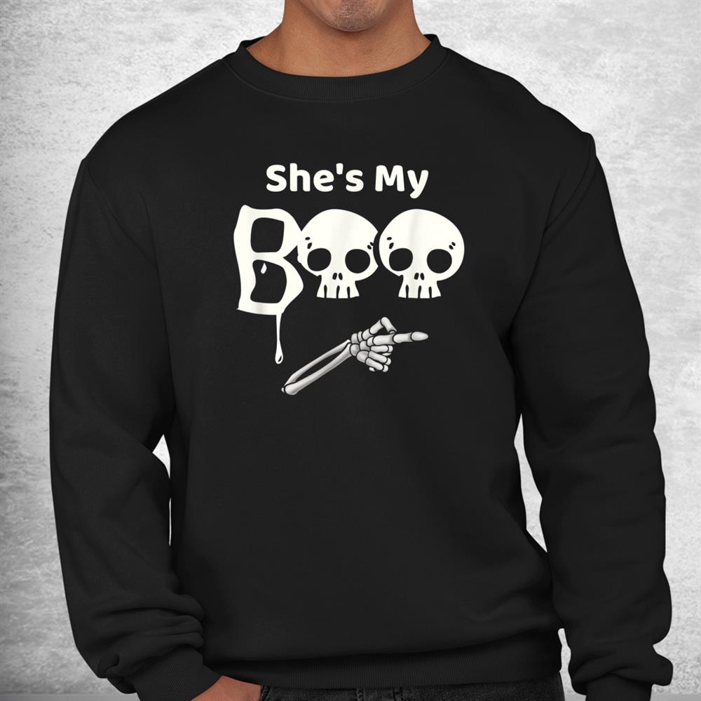 Shes My Boo Halloween Matching Couples Shirt Shes My Boo Halloween Matching Couples Shirt