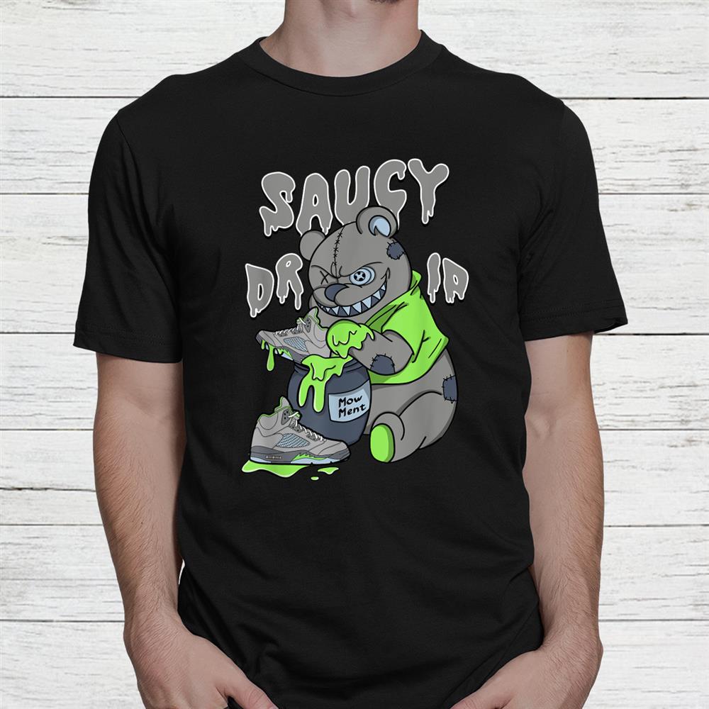 Shoes Drip Halloween Green Bean 5s Shirt Shoes Drip Halloween Green Bean 5s Shirt