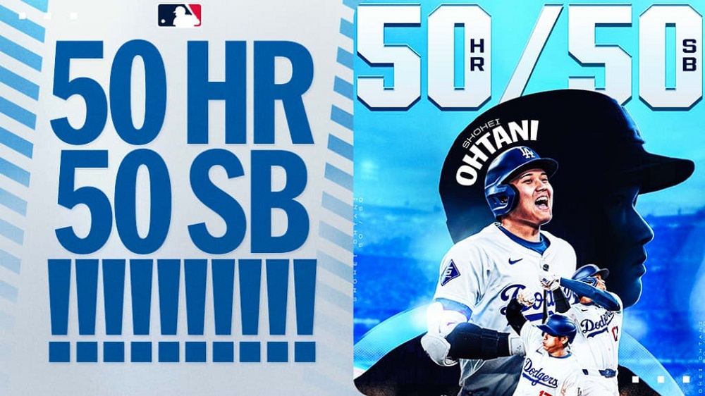 Shohei Ohtani 50 Homers 50 Steals Shirt 3 Shohei Ohtani reaches 50 homers 50 steals