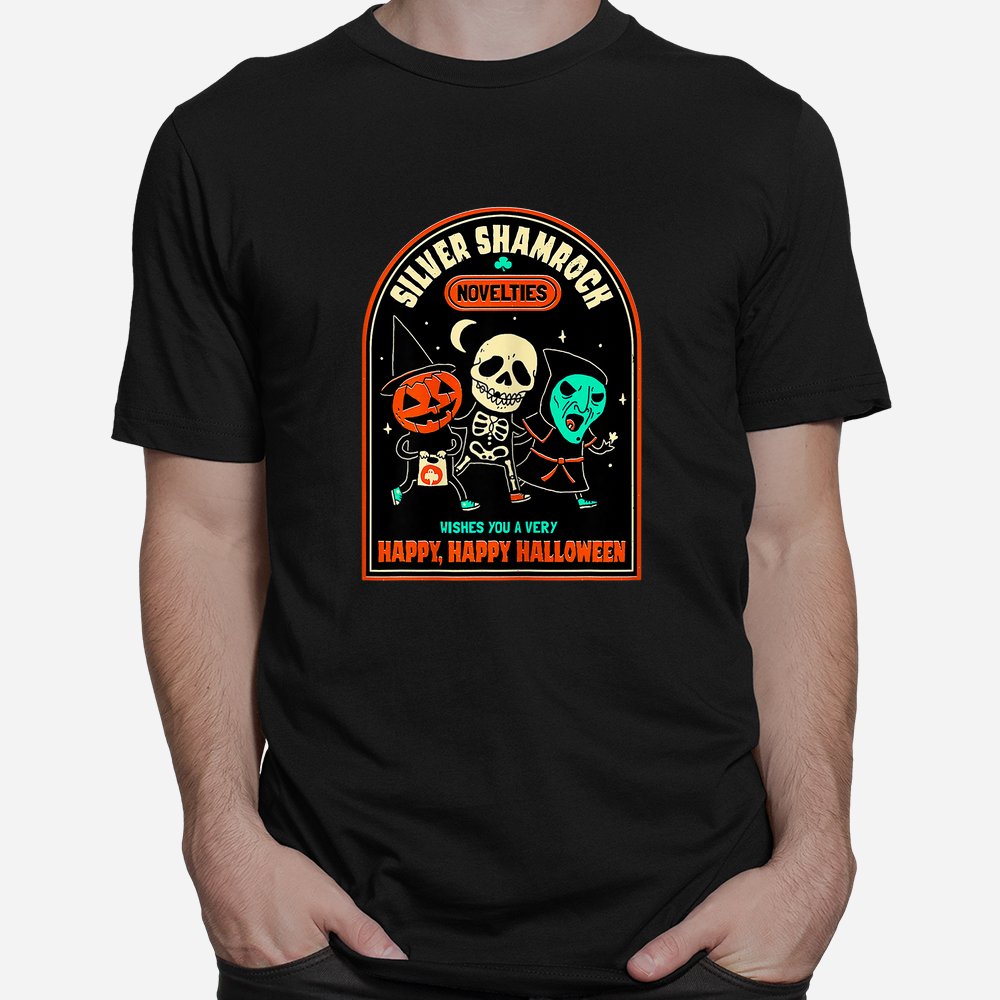 Silver Shamrock Novelties Halloween Shirt 10 silver shamrock novelties halloween shirt 1 1