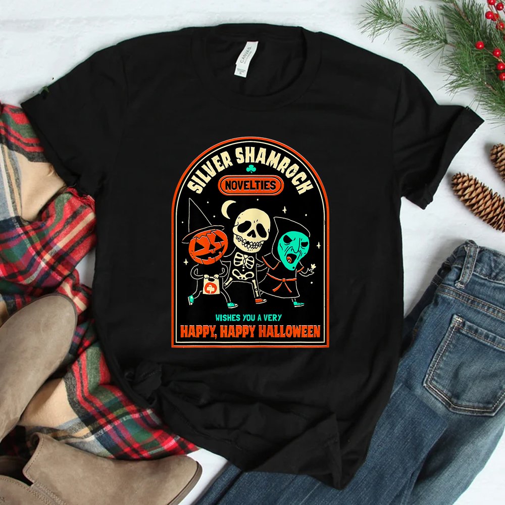 Silver Shamrock Novelties Halloween Shirt Silver Shamrock Novelties Halloween Shirt