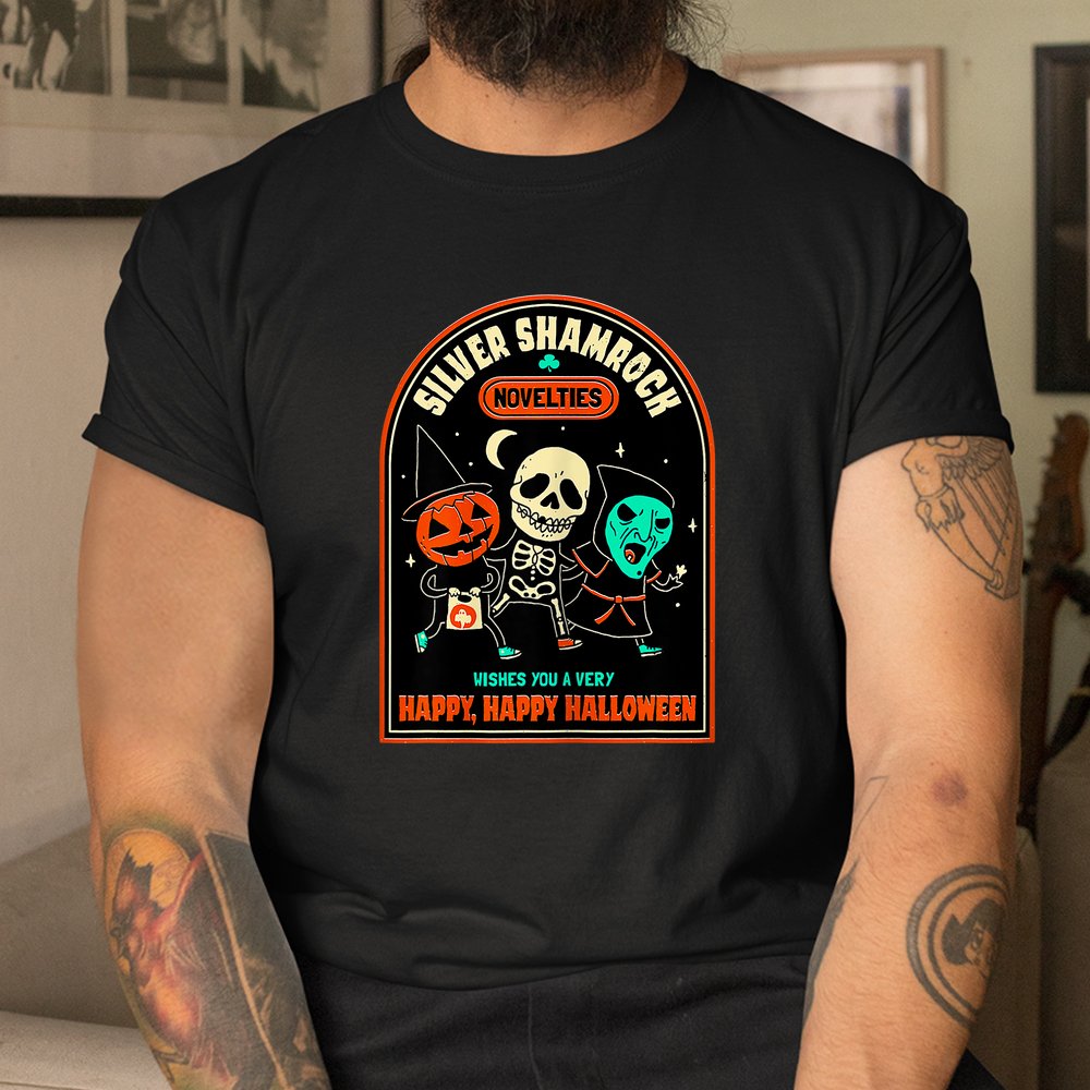Silver Shamrock Novelties Halloween Shirt Silver Shamrock Novelties Halloween Shirt