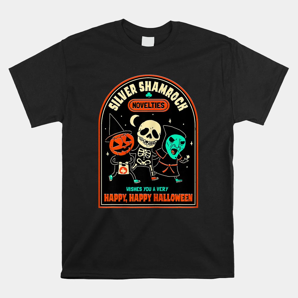 Silver Shamrock Novelties Halloween Shirt Silver Shamrock Novelties Halloween Shirt