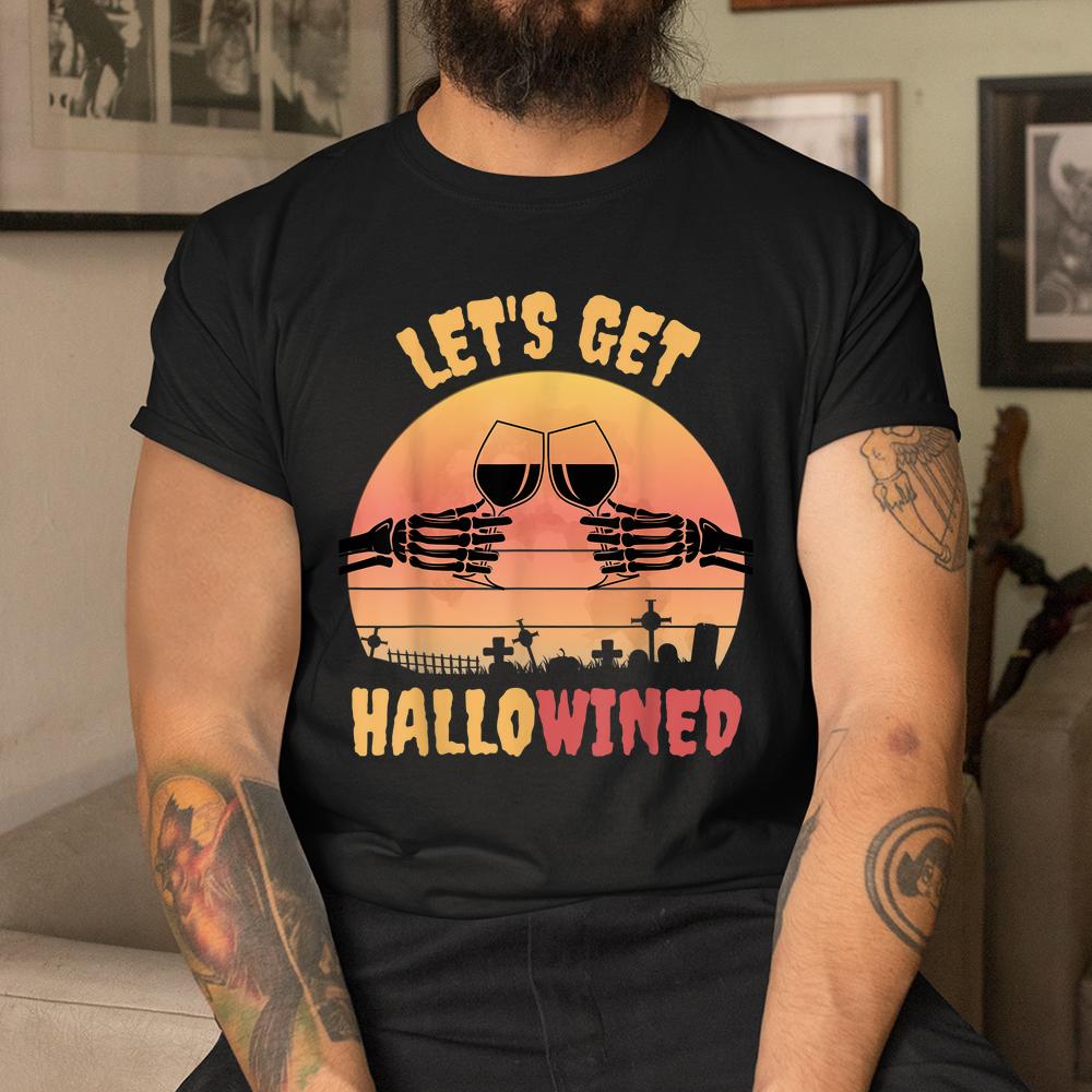Skeleton Hands Wine Halloween Shirt Skeleton Hands Wine Halloween Shirt