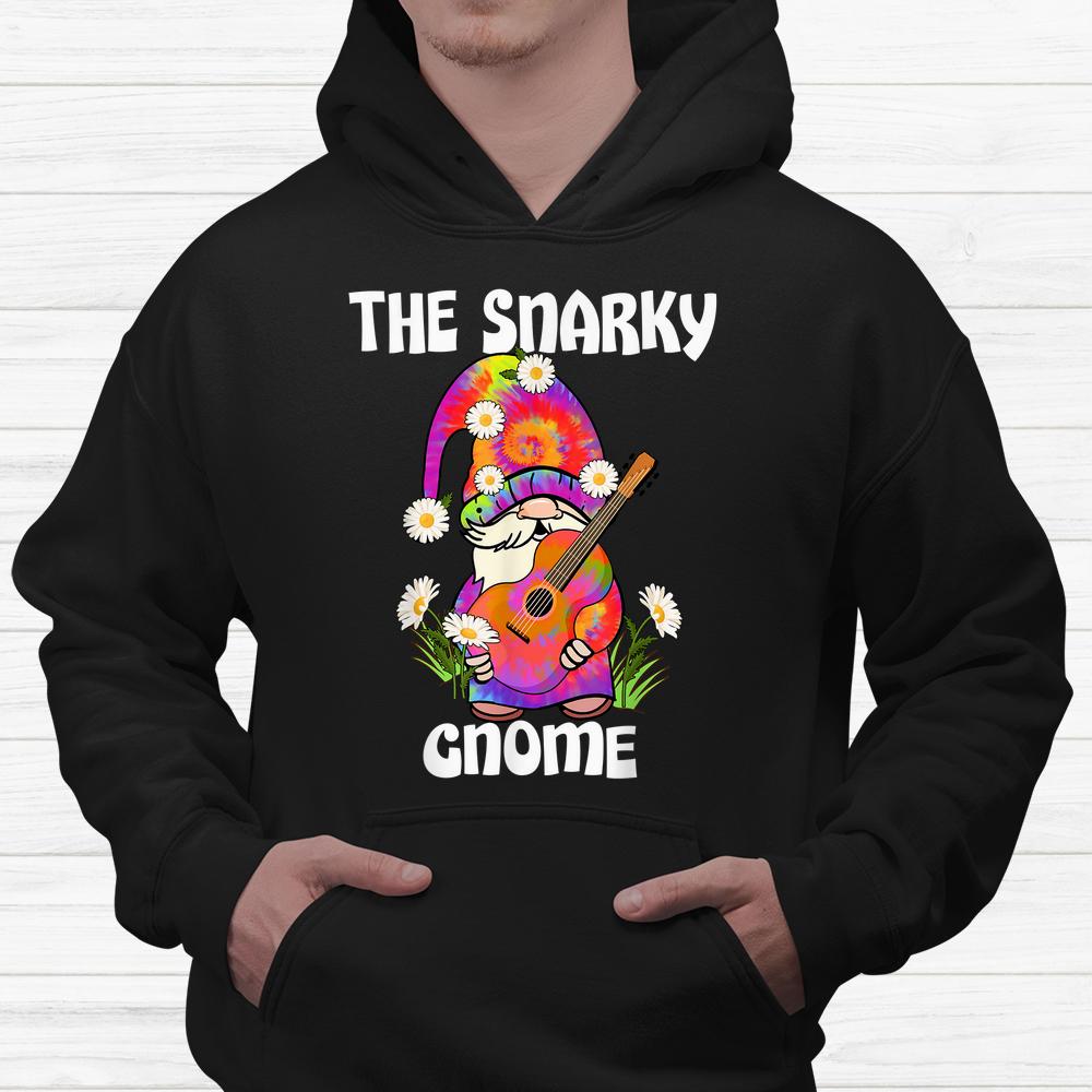 Snarky Gnome Merry Christmas Tie Dye Pajamas Shirt Snarky Gnome Merry Christmas Tie Dye Pajamas Shirt