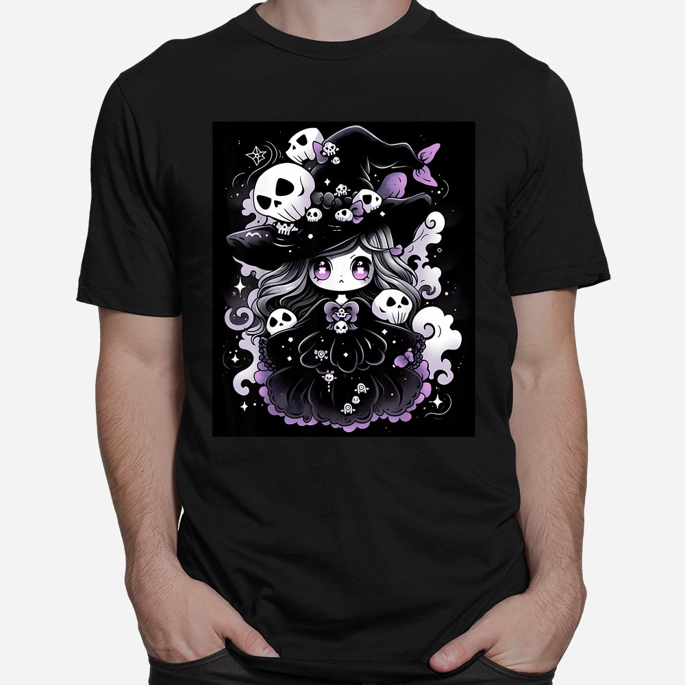 Sorceress Charm_ Enchanting Halloween Illustration Shirt 10 sorceress charm enchanting halloween illustration shirt 1 1