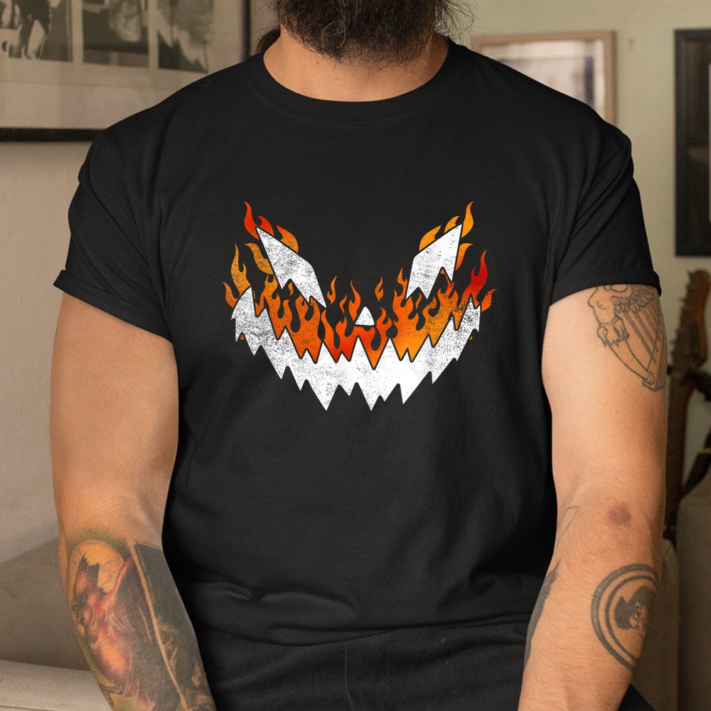Spooky Jack O Lantern Pumpkin Face Halloween Shirt Spooky Jack O Lantern Pumpkin Face Halloween Shirt