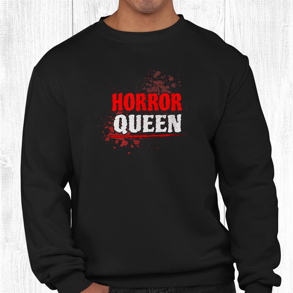 Spooky Night Horror Queen Halloween Horror Movie Fan Shirt Spooky Night Horror Queen Halloween Horror Movie Fan Shirt