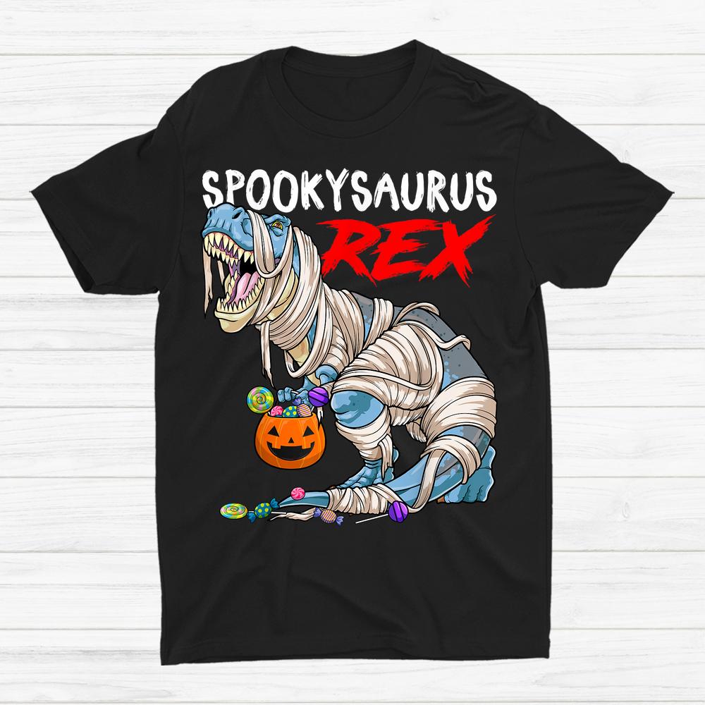 Spookysaurus Rex Scary Mummy Dinosaur T-rex Halloween Shirt Spookysaurus Rex Scary Mummy Dinosaur T-rex Halloween Shirt