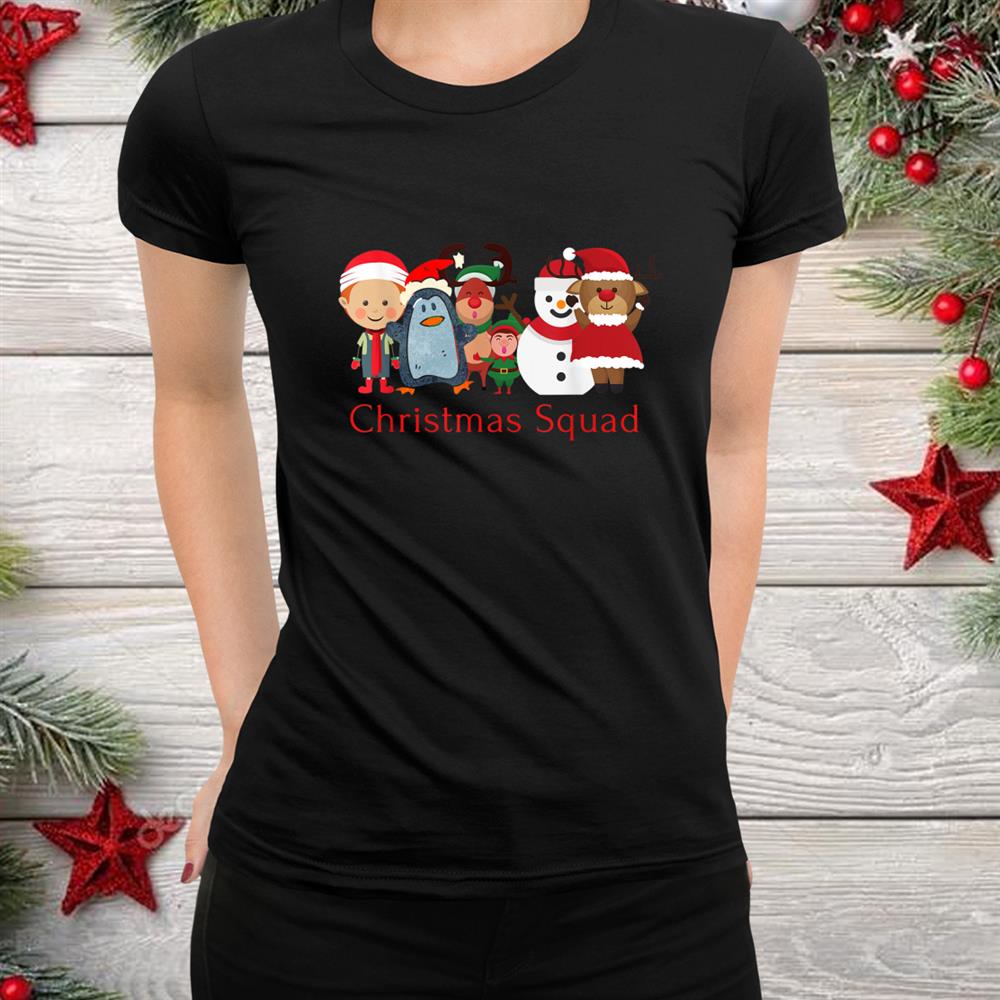 Squad Family Matching Christmas Group Pajama Christmas Shirt Squad Family Matching Christmas Group Pajama Christmas Shirt