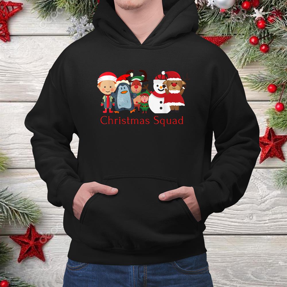 Squad Family Matching Christmas Group Shirt Squad Family Matching Christmas Group Shirt