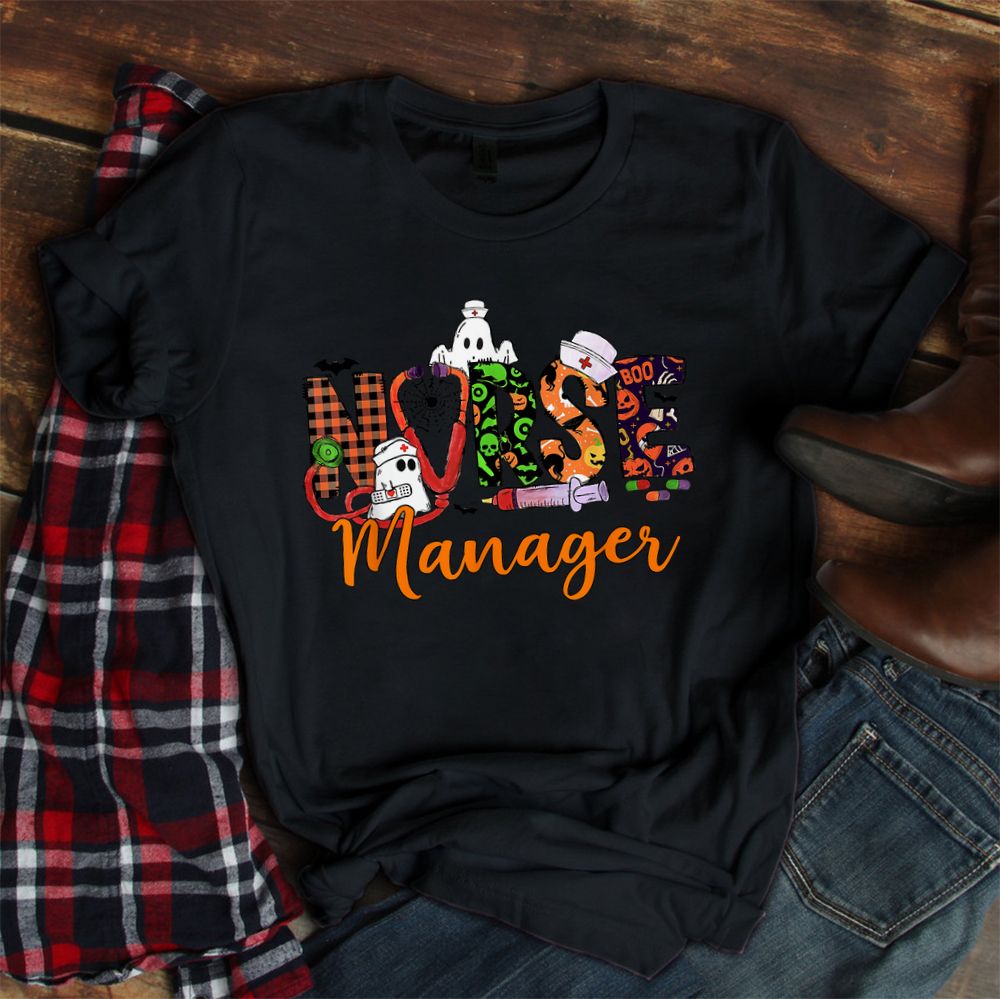 Stethoscope Nurse Manager Halloween Shirt Stethoscope Nurse Manager Halloween Shirt