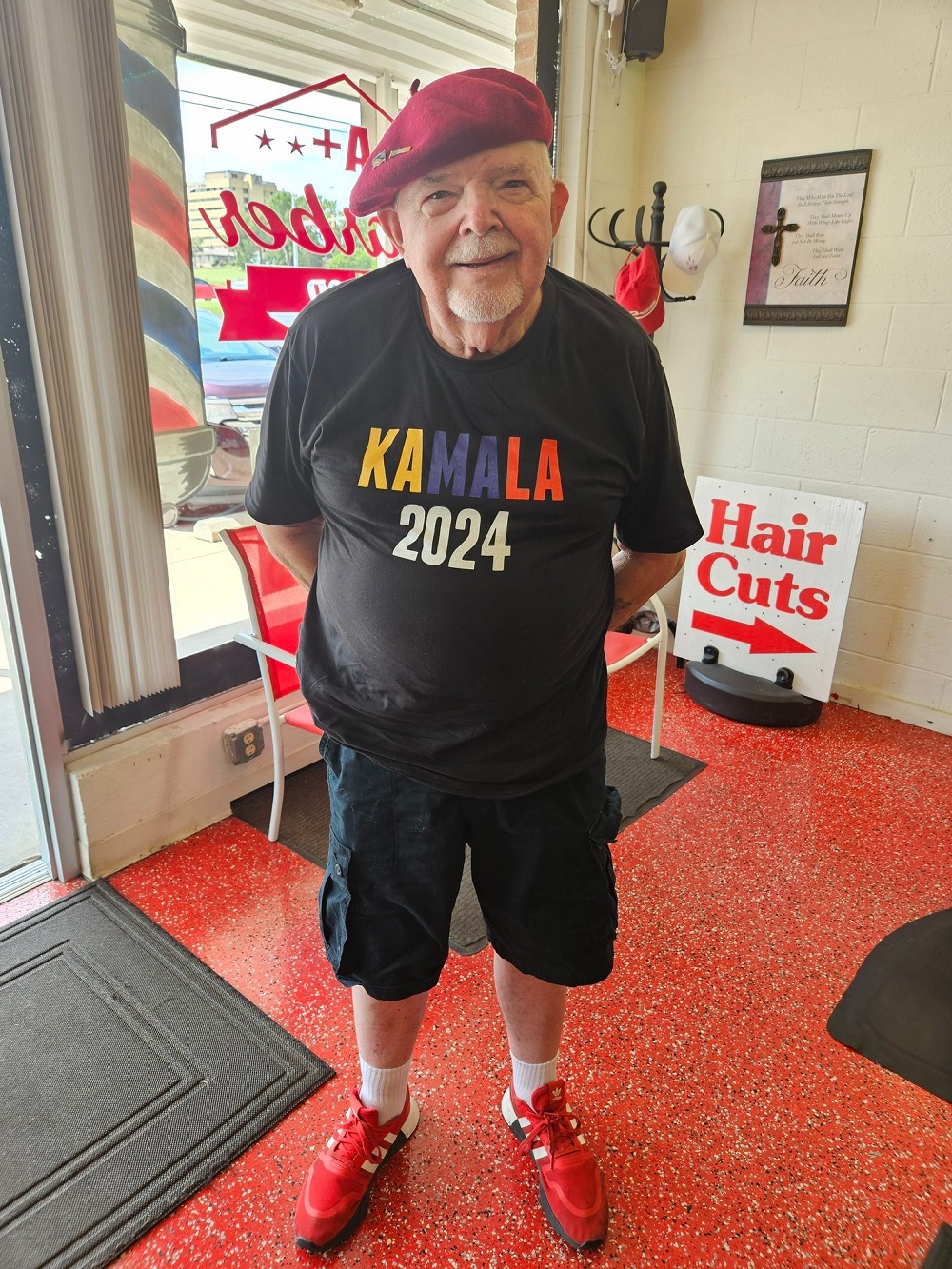 Stevie Joe Payne wore Kamala 2024 Shirt