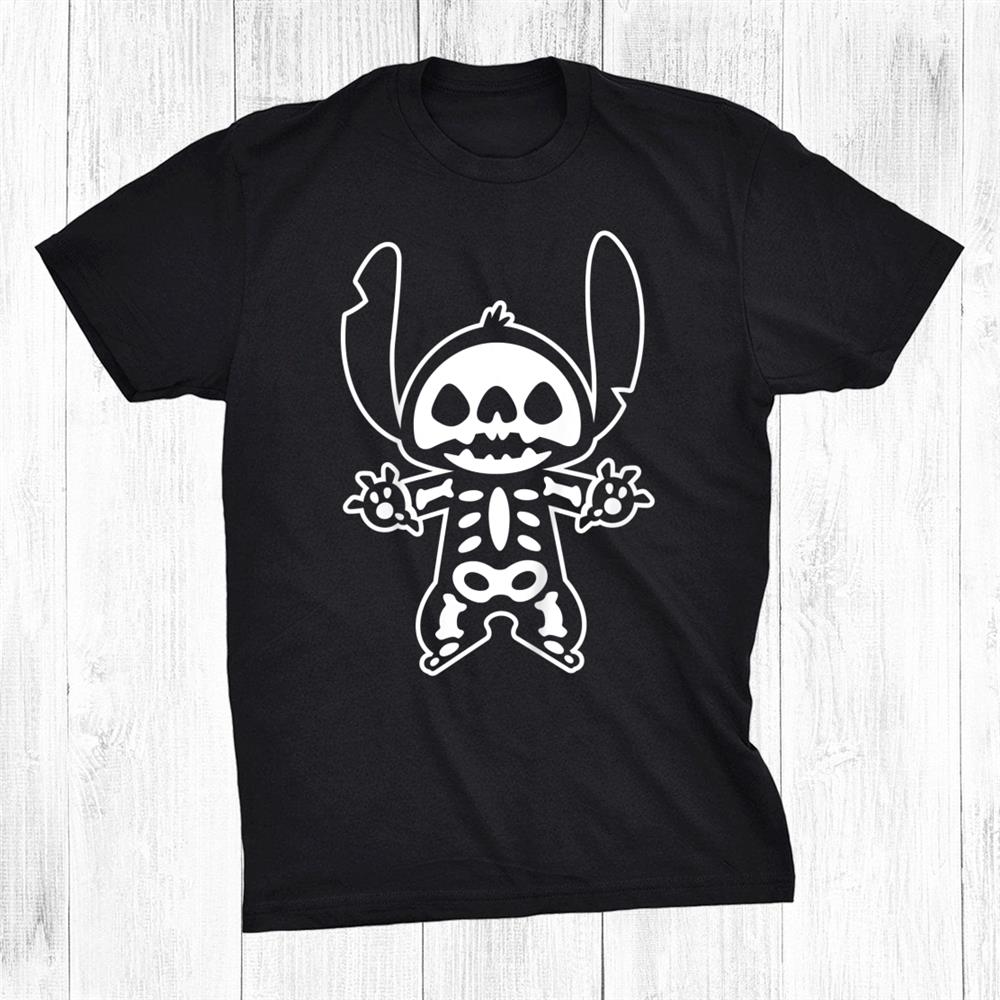 Stitch Halloween Skeleton Shirt Stitch Halloween Skeleton Shirt