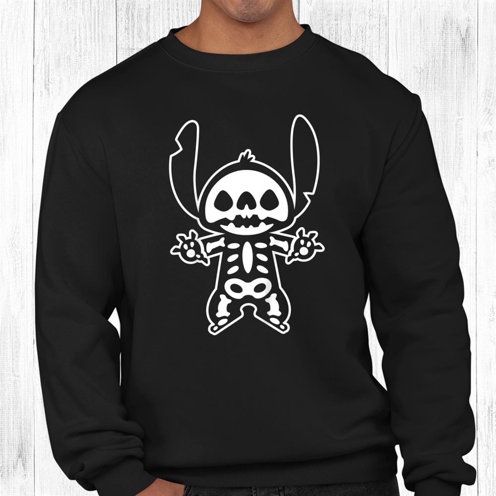 Stitch Halloween Skeleton Shirt Stitch Halloween Skeleton Shirt