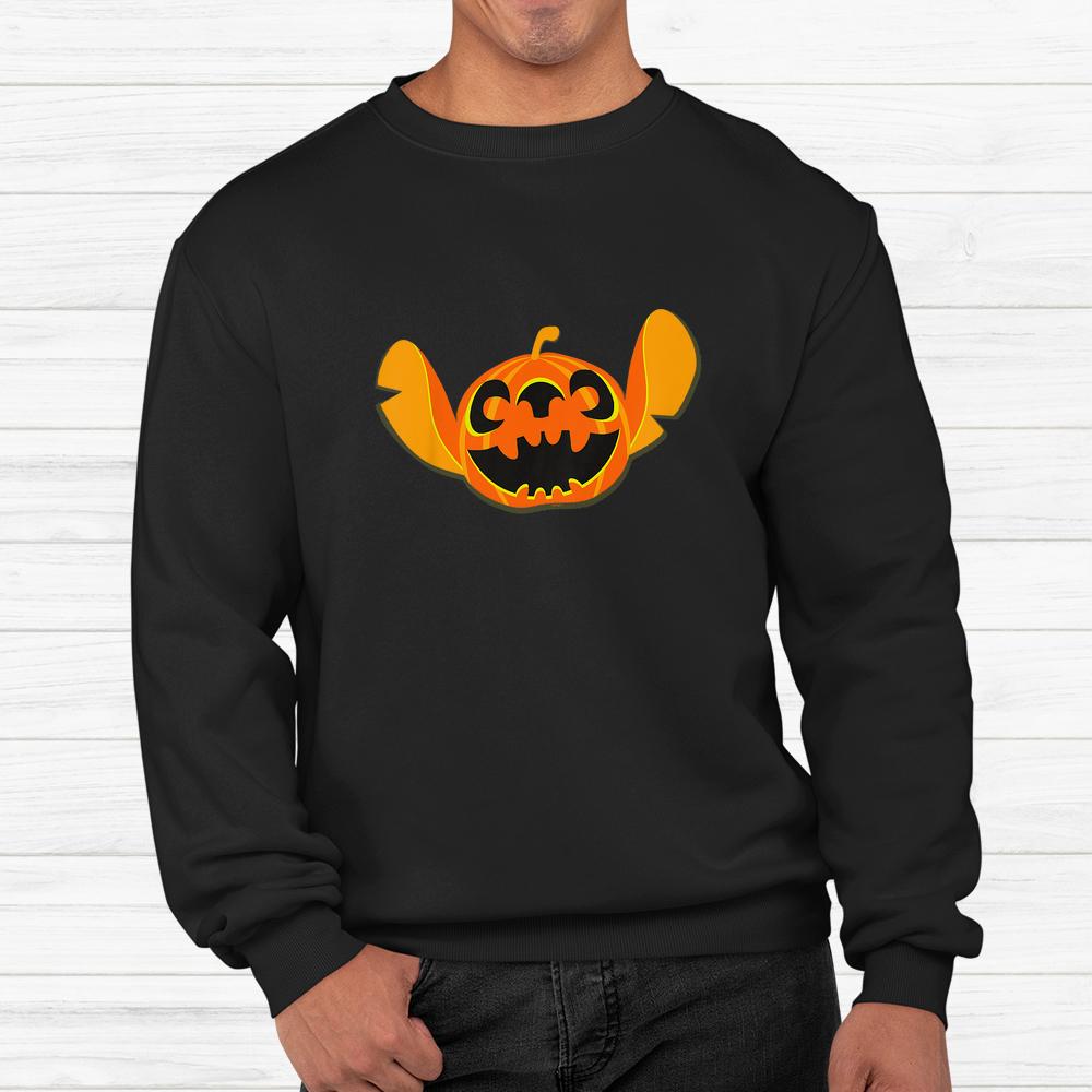 Stitch Jack-o-lantern Halloween Shirt Stitch Jack-o-lantern Halloween Shirt