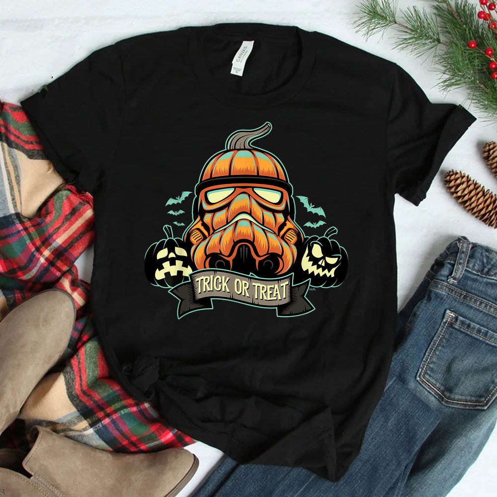 Stormtrooper Jack-o’-lantern Pumpkin Halloween Shirt Stormtrooper Jack-o’-lantern Pumpkin Halloween Shirt