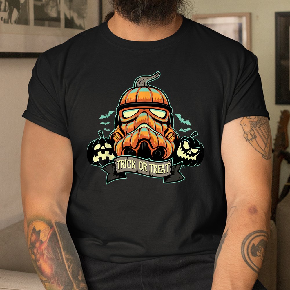 Stormtrooper Jack-o’-lantern Pumpkin Halloween Shirt Stormtrooper Jack-o’-lantern Pumpkin Halloween Shirt