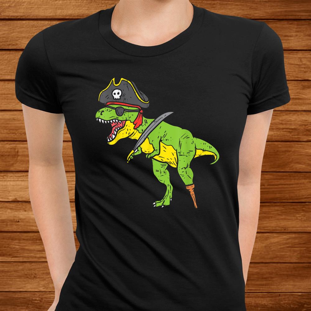 T Rex Pirate Dinosaur Dino Funny Halloween Boys Kids Shirt T Rex Pirate Dinosaur Dino Funny Halloween Boys Kids Shirt