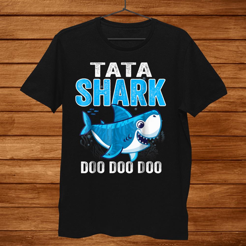 Tata Shark Doo Doo Doo Tshirt Christmas Men Tata Shark Doo Doo Doo Tshirt Christmas Men