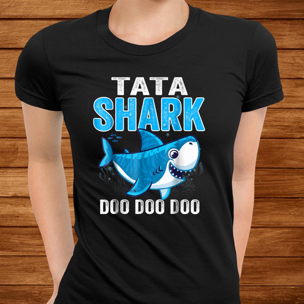 Tata Shark Doo Doo Doo Tshirt Christmas Men Tata Shark Doo Doo Doo Tshirt Christmas Men