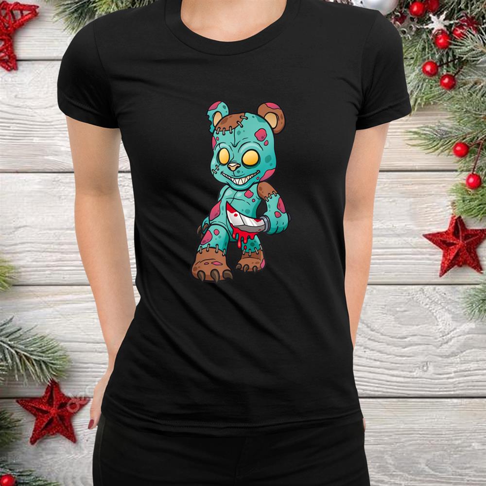 Teddy Bear Zombie Funny Christmas Shirt Teddy Bear Zombie Funny Christmas Shirt