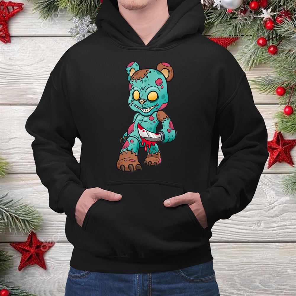 Teddy Bear Zombie Funny Christmas Shirt Teddy Bear Zombie Funny Christmas Shirt