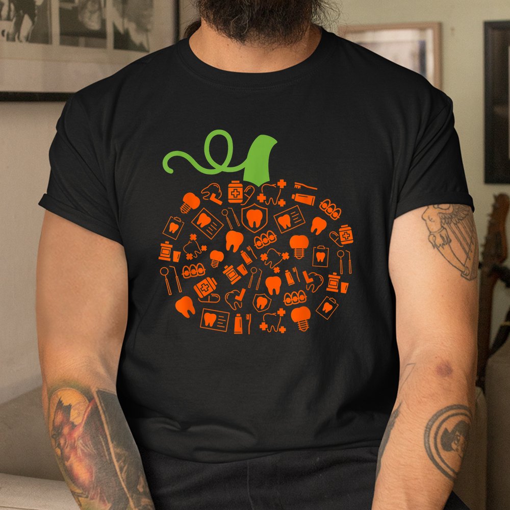 Teeth Ghost Pumpkin Witch Dental Halloween Dentist Dental Shirt Teeth Ghost Pumpkin Witch Dental Halloween Dentist Dental Shirt