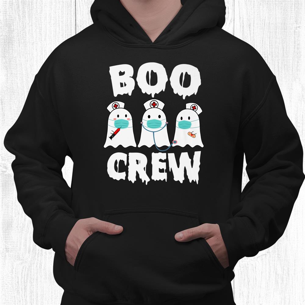 The Boo Crew Nurse Scary Trick Or Treat Happy Halloween Shirt The Boo Crew Nurse Scary Trick Or Treat Happy Halloween Shirt