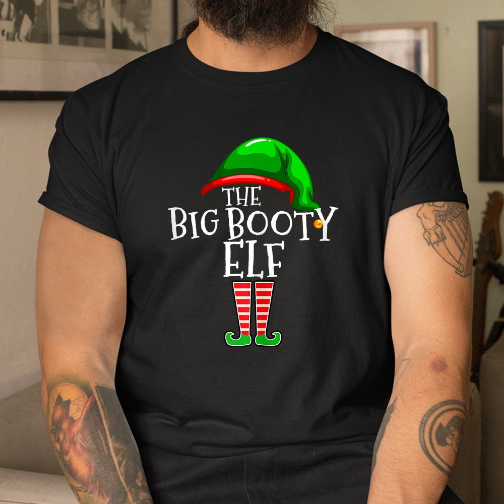 The Booty Elf Family Matching Group Christmas Shirt The Booty Elf Family Matching Group Christmas Shirt